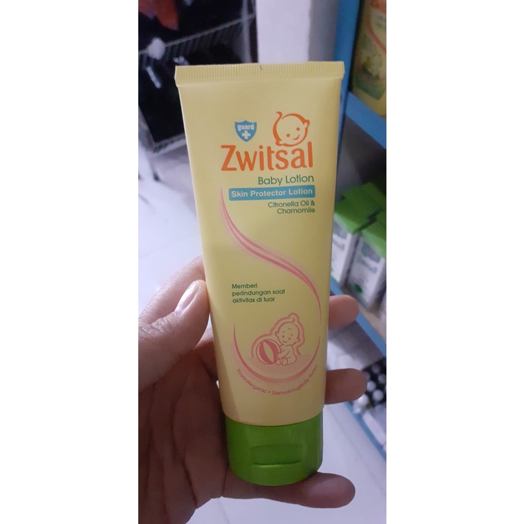 50 / 100 ml  Natural ZWITSAL Baby Skin Protector Lotion krim gatal bayi anti nyamuk guard lotion Tube pelindung gigitan