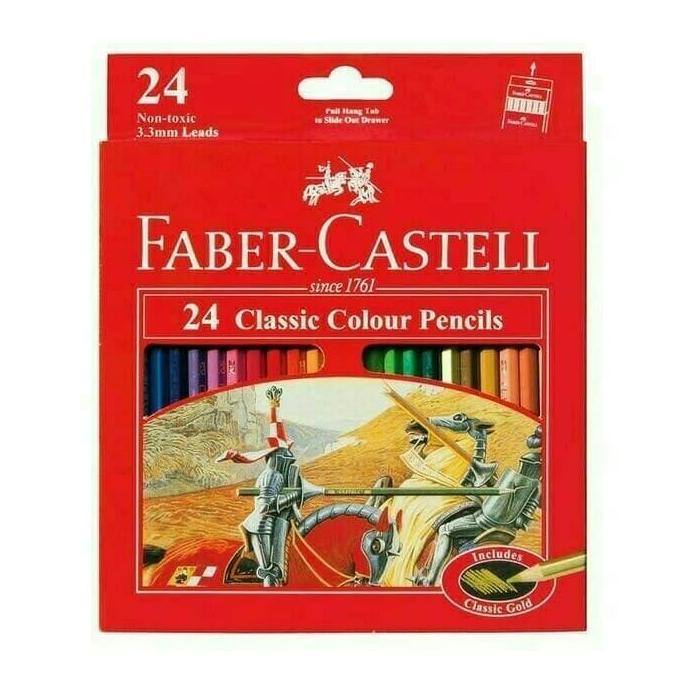 

Pensil Warna 24 Warna Faber Castell Classic Color
