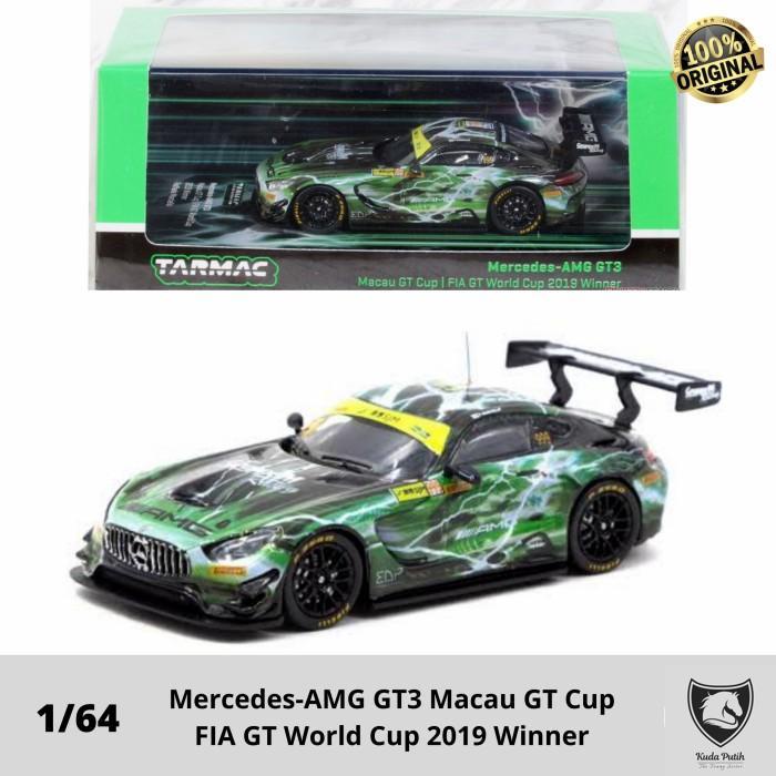 Tarmac Works 1/64 Mercedes Amg Gt3 Macau Cup Fia Gt World Cup Winner By Eastern