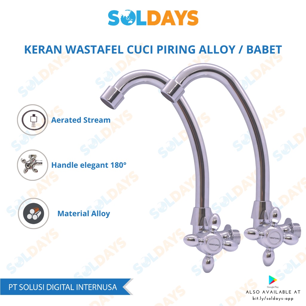 Keran Dapur Alloy/Kran Cuci Piring/Keran Angsa /Kran Air Cuci Piring /Keran Air Wastafel /Keran Sink