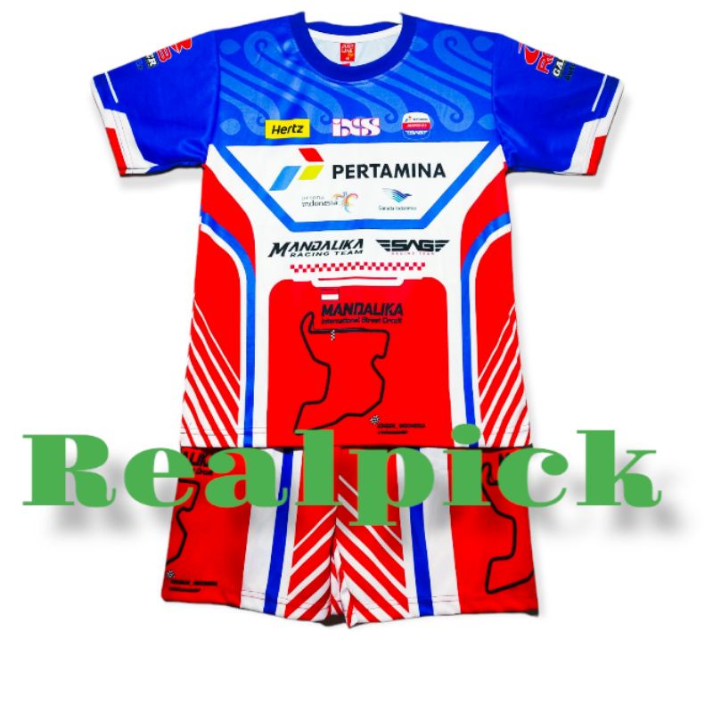 SETELAN BAJU JERSEY MANDALIKA RACING TEAM/JERSEY MANDALIKA/BAJU JERSEY MANDALIKA JERSEY MOTOR BALAP, SETELAN BAJU MOTOR CROSS, SETELAN BAJU ANAK MOTOR TRAIL