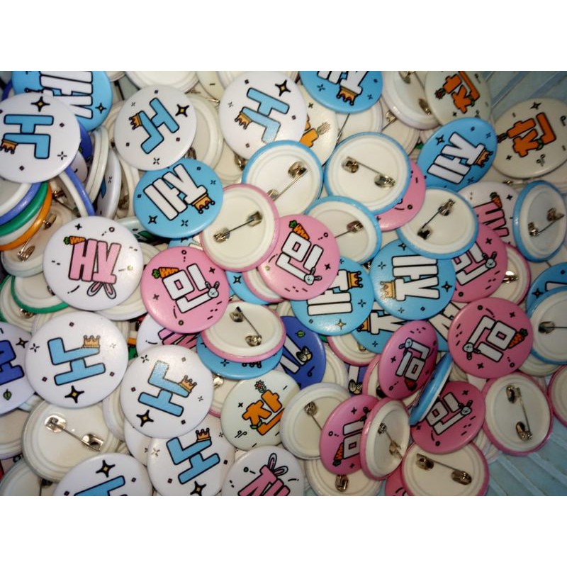 Pin 25mm  Bros Peniti Murah Souvenir Lencana Custom