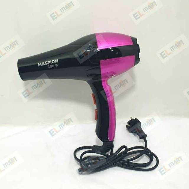 Maspion Hair dryer MHD-201 BP Special 2 Pilihan Suhu Pengering rambut panas dingin 201 BP