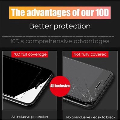 10D Tempered glass iPhone 14 Pro Max 9H For iPhone 6 7 8plus / X / XS / XR / XS Max / 11 Pro Max / 12mini / 12 Pro Max / 13 Pro Max screen protector 10D full screen coverage