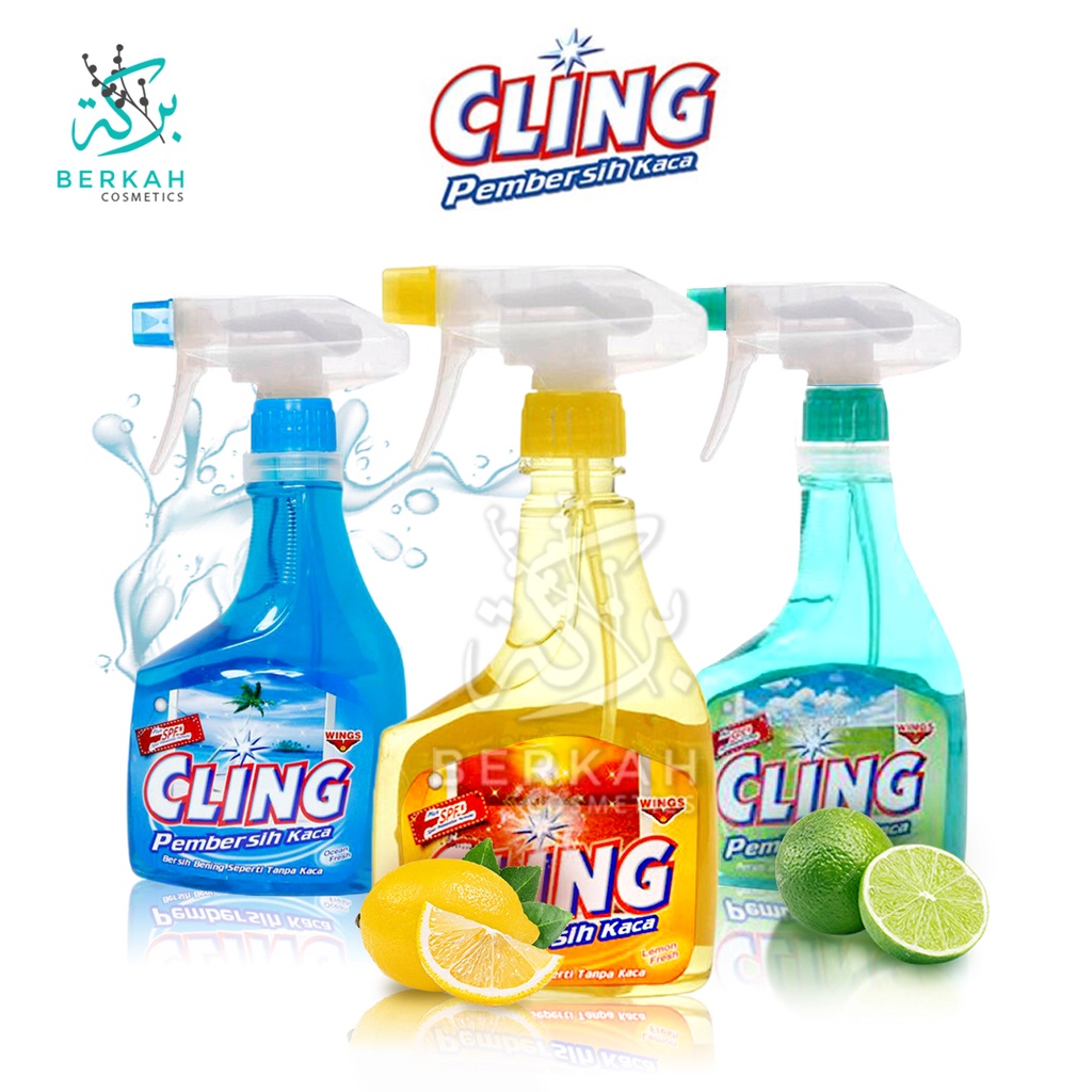 Cling Pembersih Kaca Botol 440ml