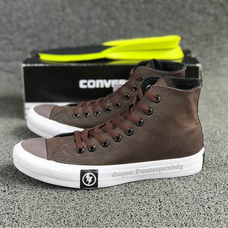 Sepatu Converse Undefeated High Piu Brown