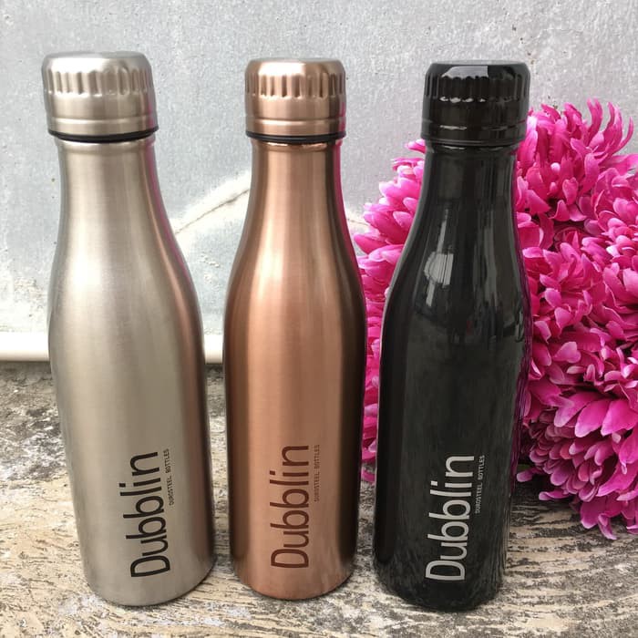 Ready Stok TERMOS DUBBLIN VINTAGE 500 ML   TERMOS   BOTOL MINUM   GOLD