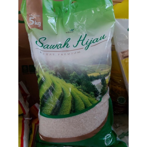 

beras sawah hijau 5kg