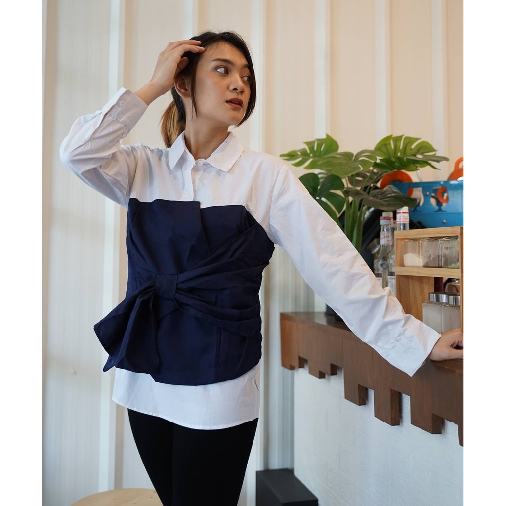 CHLOE SHIRT - kemeja wanita tangan panjang