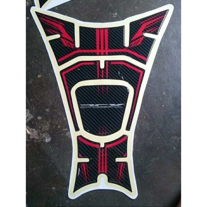 Stiker sticker resin timbul tankpad PCX 150