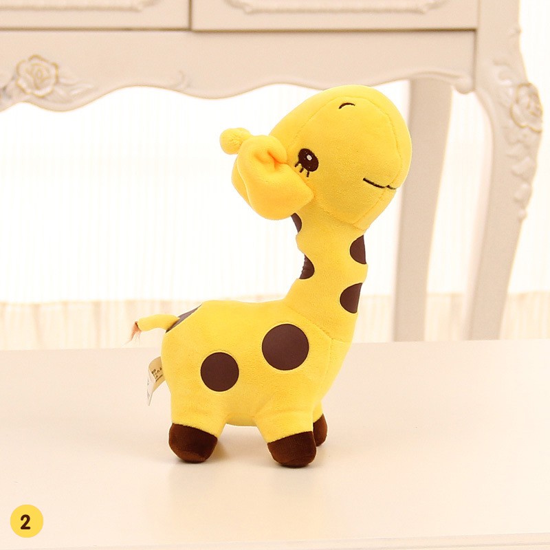 [Bayar Di Tempat]Boneka Plush Model Jerapah Lucu