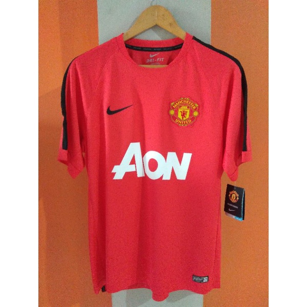 JERSEY TRAINING MANCHESTER UNITED ORIGINAL BNWT