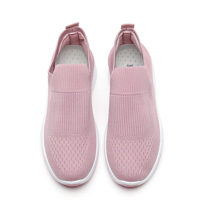 Sepatu Kanvas Wanita Tanpa Tali Canvas Perempuan Sneakers Kasual Impor Korea Style Slip On 3010