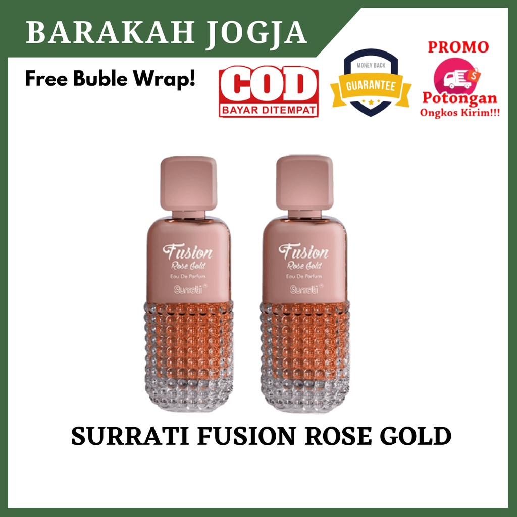 Parfum Fusion Rose Gold 100ml by Surrati