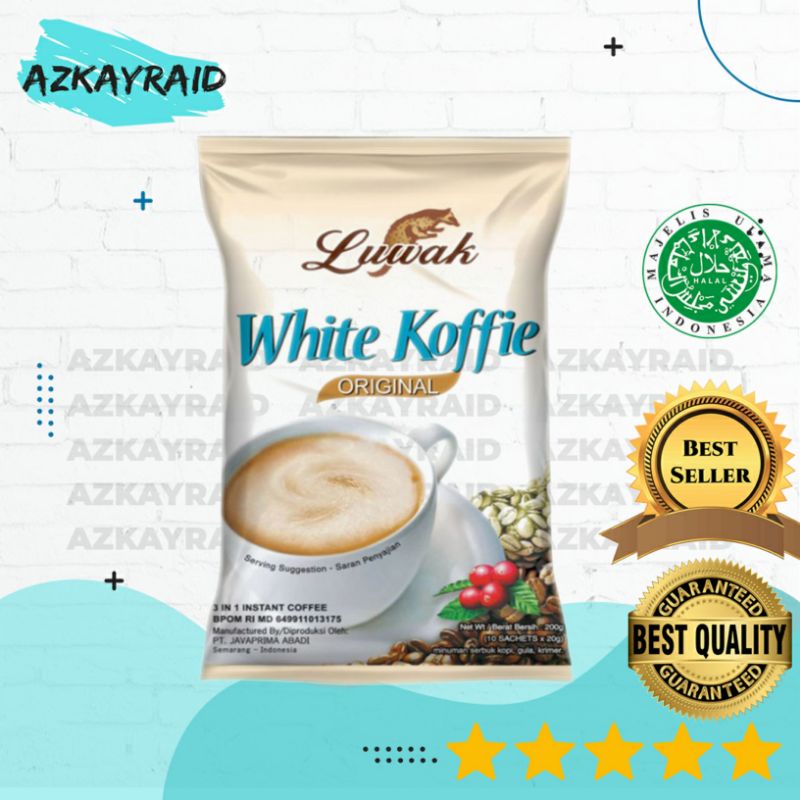 

Luwak White Koffie 10 x 20g
