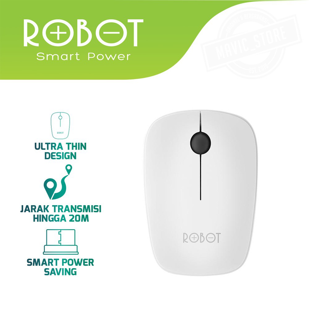 MOUSE Wifi Wireless Tanpa kabel ROBOT M220 M 220 M-220 MICE Warna PC Laptop Komputer