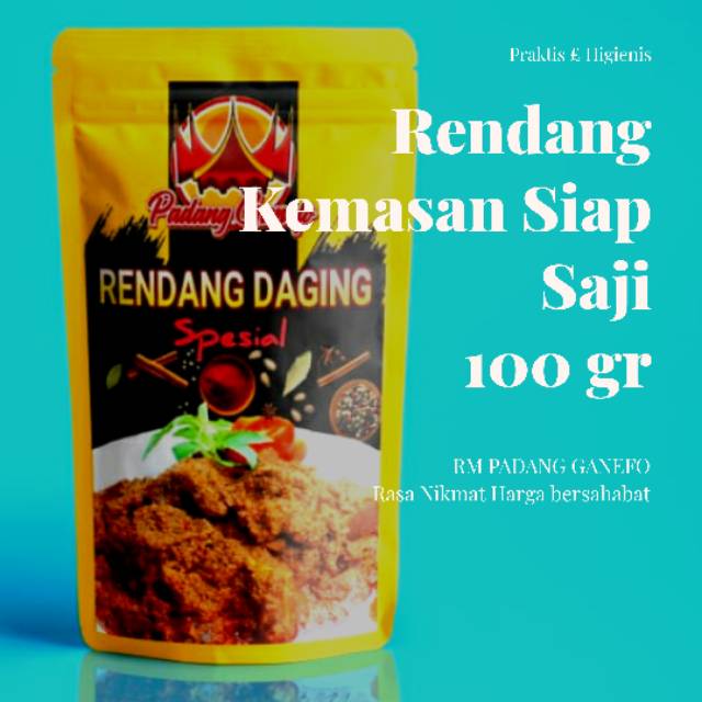 

RENDANG PADANG GANEFO 100gr