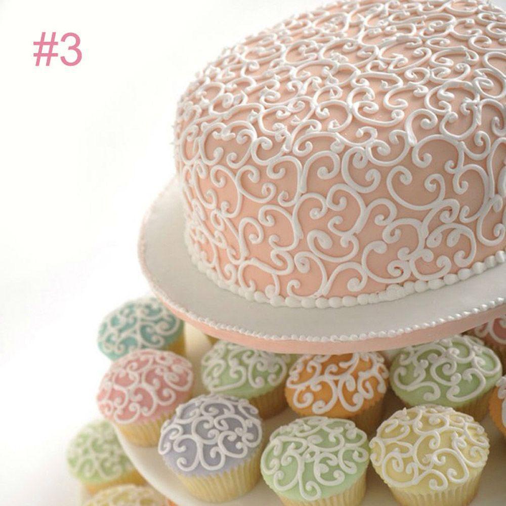 Solighter 1 / 7pcs Spuit Piping Icing Bentuk Bunga Rusia Untuk Dekorasi Kue