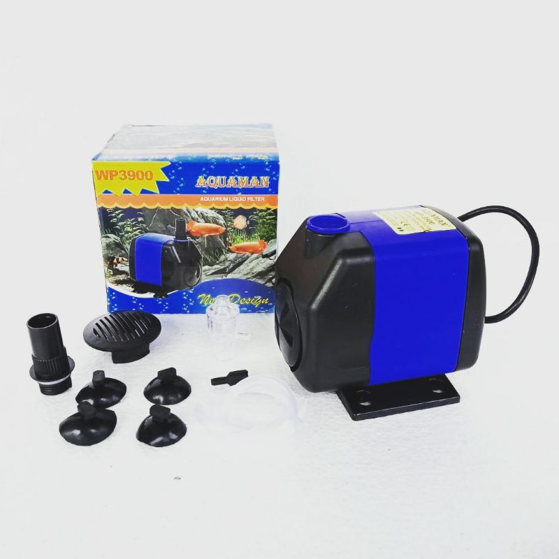 mesin pompa filter ph submersible pump AQUAMAN WP 3900 water pump kolam aquarium