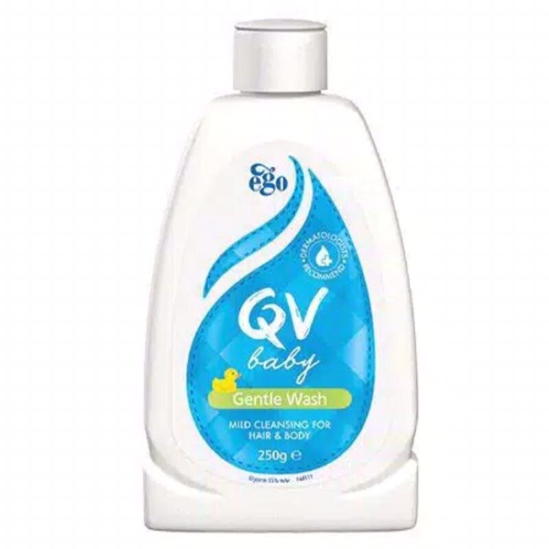 Qv baby gantle wash 250ml