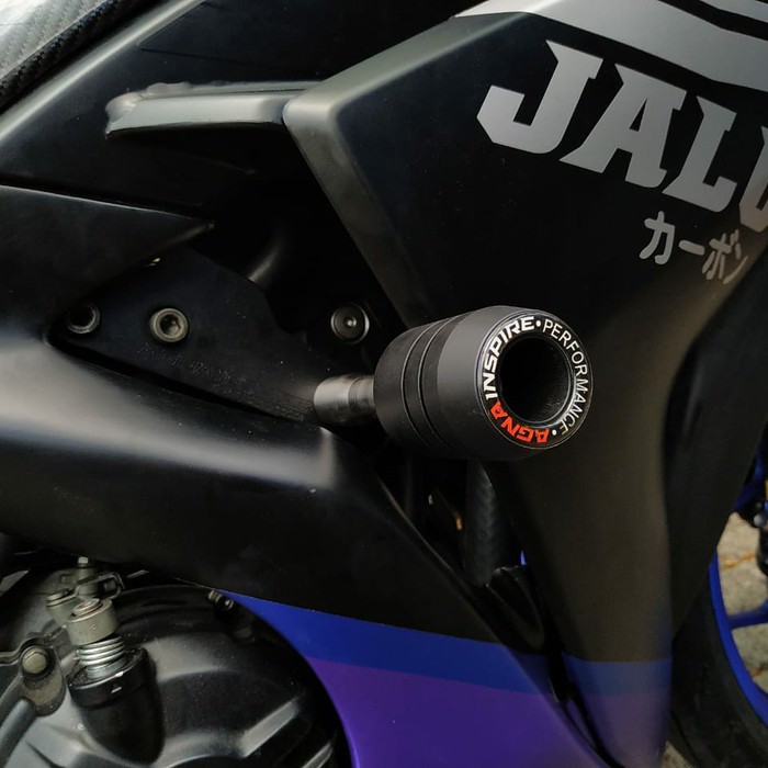 Frame Slider Agna Pelindung Fering Agna R15 V2,R15 V3,Cbr 150 R,Gsx 150r,Ninja 250 Karbu,Fi,R25,Ninja 250 New - Akai Racing Store