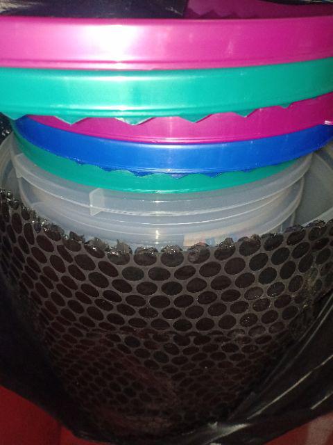 Sealware/toples/tempat Kerupuk 10ltr Plastik Komet Star Makanan Kue Es Biskuit