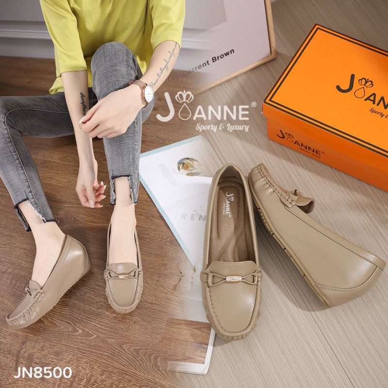 JOANNE Sepatu Wedges Shoes Import JN8500