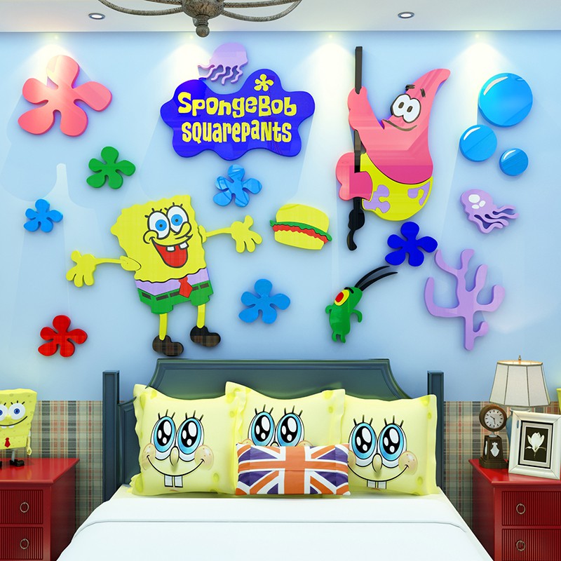  Hiasan  Kamar  Tidur  Spongebob