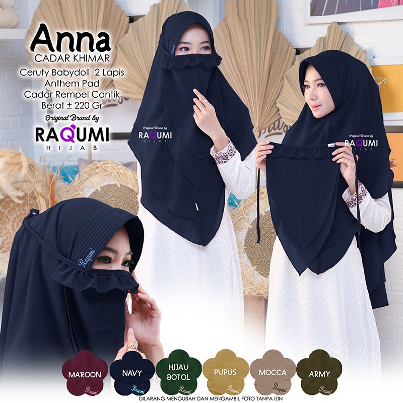 DALLA.COLLECTION-ANNA CADAR KHIMAR-MNV RAQUMI