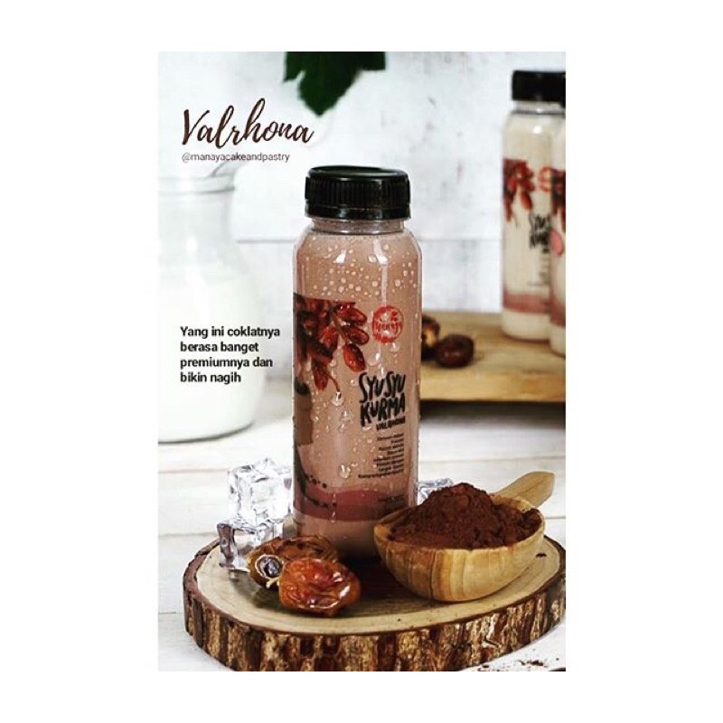 

Susu Kurma Manaya : Valrhona (Coklat)