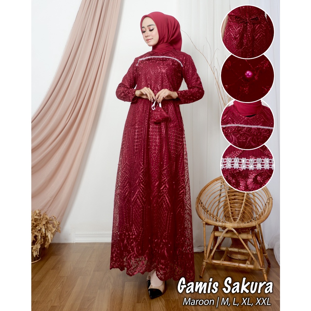 DRESS PESTA MEWAH| GAMIS TILE SAKURA| DRESS MEWAH| GAMIS| GAMIS TILE| GAMIS TERBARU| GAMIS PESTA| GAMIS BRUKAT| GAMIS KEBAYA| DRESS BRUKAT| GAMIS PESTA MEWAH| KEBAYA BRUKAT