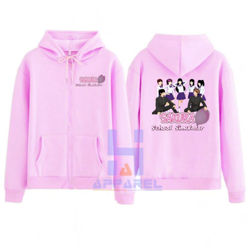 JAKET ZIPPER ANAK SAKURA SCHOOL SIMULATOR