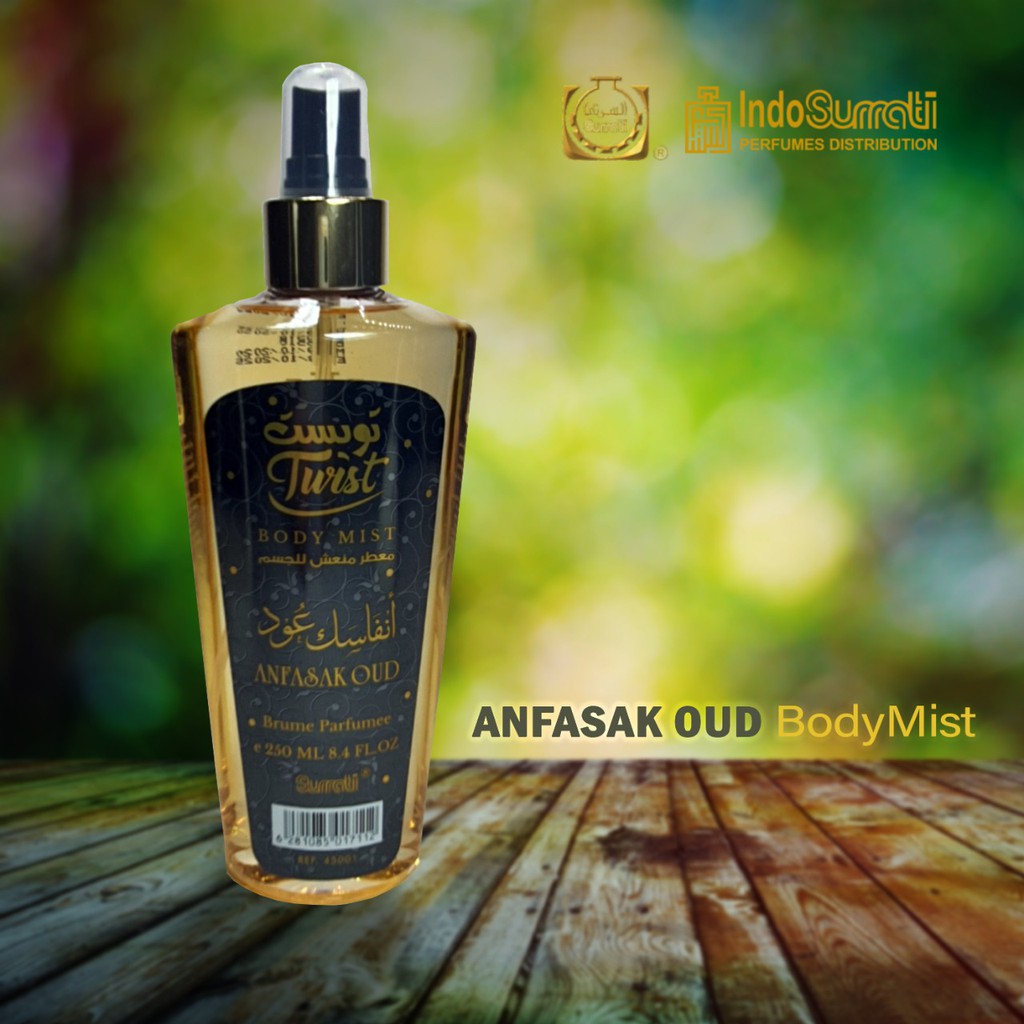 Body Mist 250ml - ANFASAK OUD | Parfum Surrati