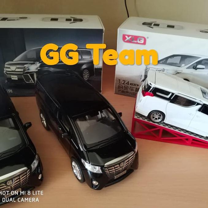 Diecast Toyota Alphard - Hitam - Termurah 