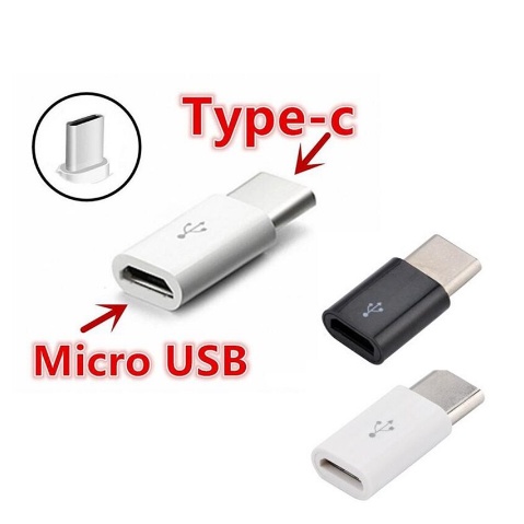 ITSTORE Converter Micro USB Female To Type C Male - Konektor Jack Mikro USB Ke Lubang Socket Tipe C