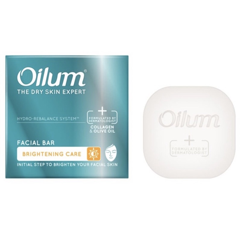 Oilum facial bar brightening 60 gram ( sabun mencerahkan wajah )