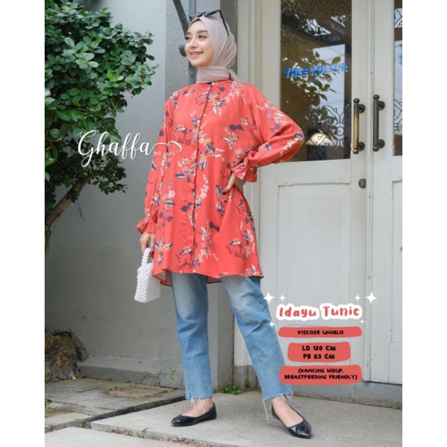 idayu tunik viscose by ghaffa label