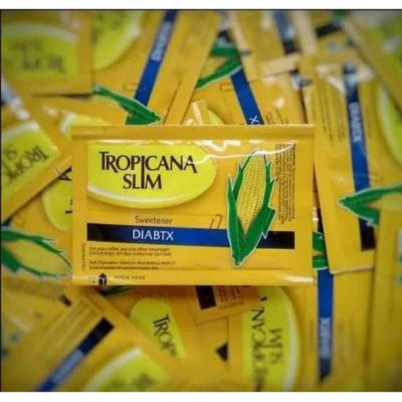 Gula Tropicana Slim Sweetener Diabtx (1 pack 80 pcs)
