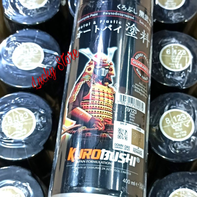 Pilox Samurai Paint Warna Gold ( Kode : 8/123 )