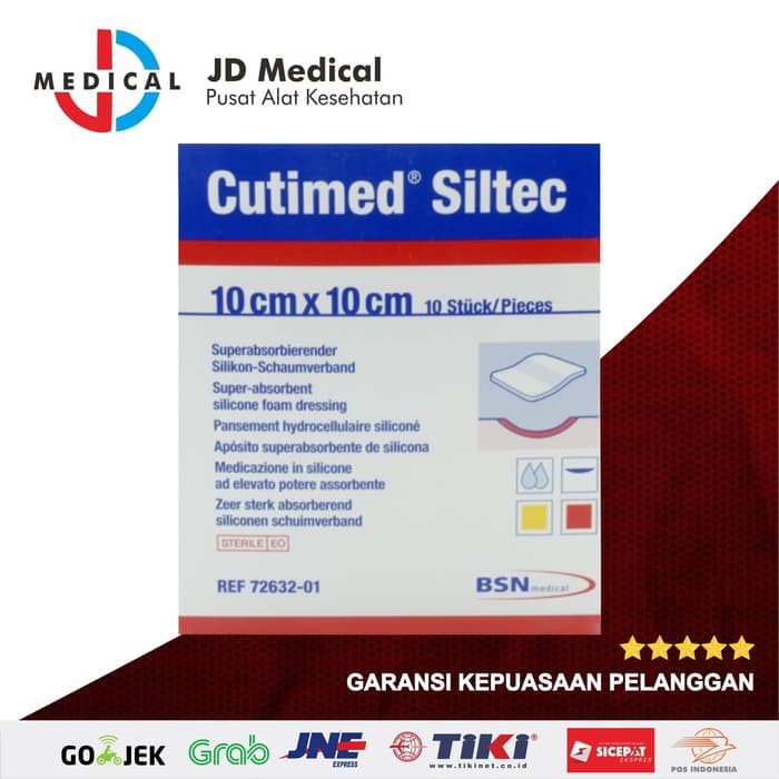 Cutimed Siltec 10x10 Siltec 10x10