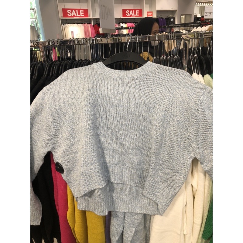 sweater rajut cewek hnm sale