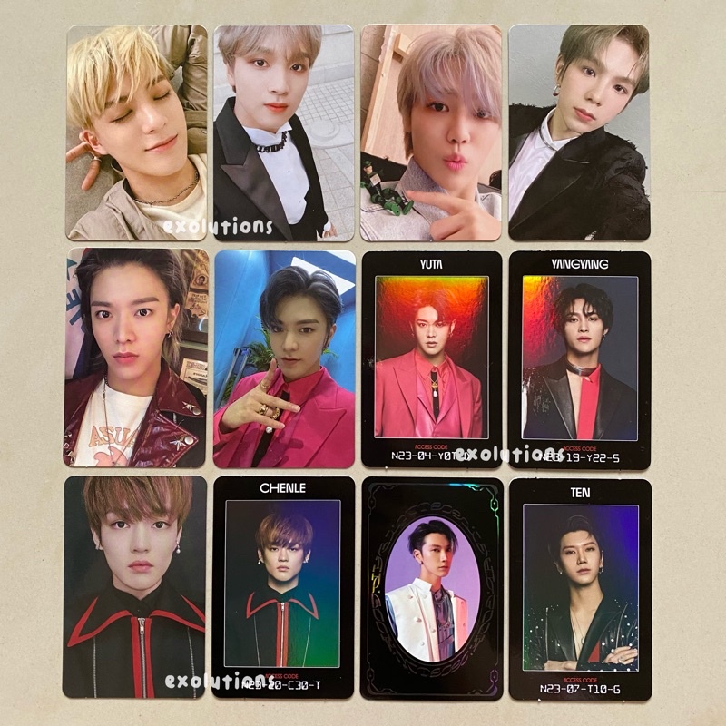 NCT WAYV Jeno Haechan Jaemin Shotaro Yuta Yangyang Chenle Ten Official Photocard [BACA DESC‼️] PC Al