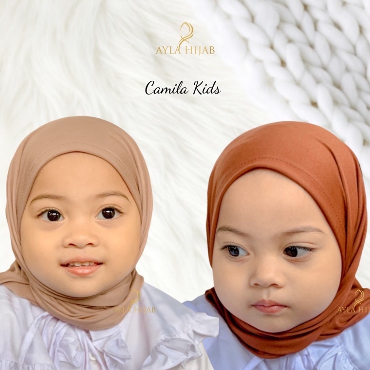 Pashmina Anak Instan 0-3th Jersey - Hijab Instan - Pashtan Anak