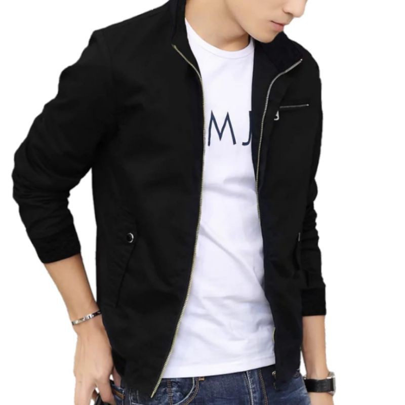 jaket pria polyester import tranding