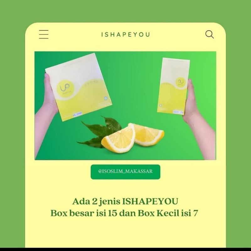 ISOSLIM RASA STRAWBERRY & LEMON (ISOSLIM I SHAPE YOU)