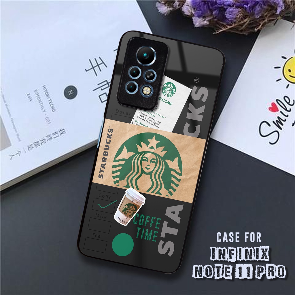 Case INFINIX NOTE 11 PRO - Casing INFINIX NOTE 11 PRO [ STARBUCKS ] Silikon INFINIX NOTE 11 PRO - Ca