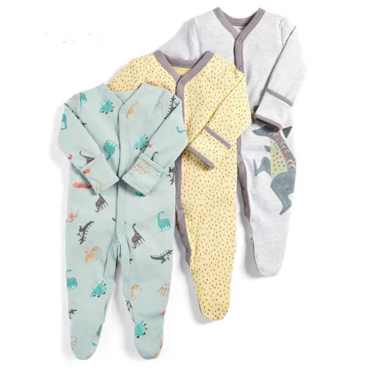 [ISI 3] 0-12bln PIYAMA BAYI [Kualitas Impor] BAJU ANAK JUMPER JUMPSUIT ROMPER PEREMPUAN ZF S