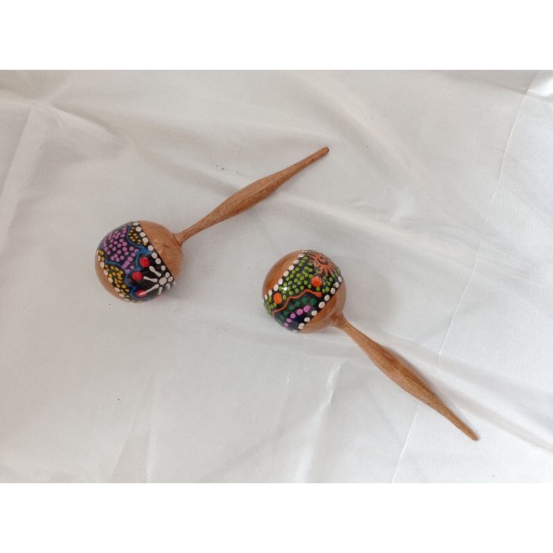 Shacker Maracas &quot;Canting Besar&quot;, Alat Musik Tradisional Marakas Pasir