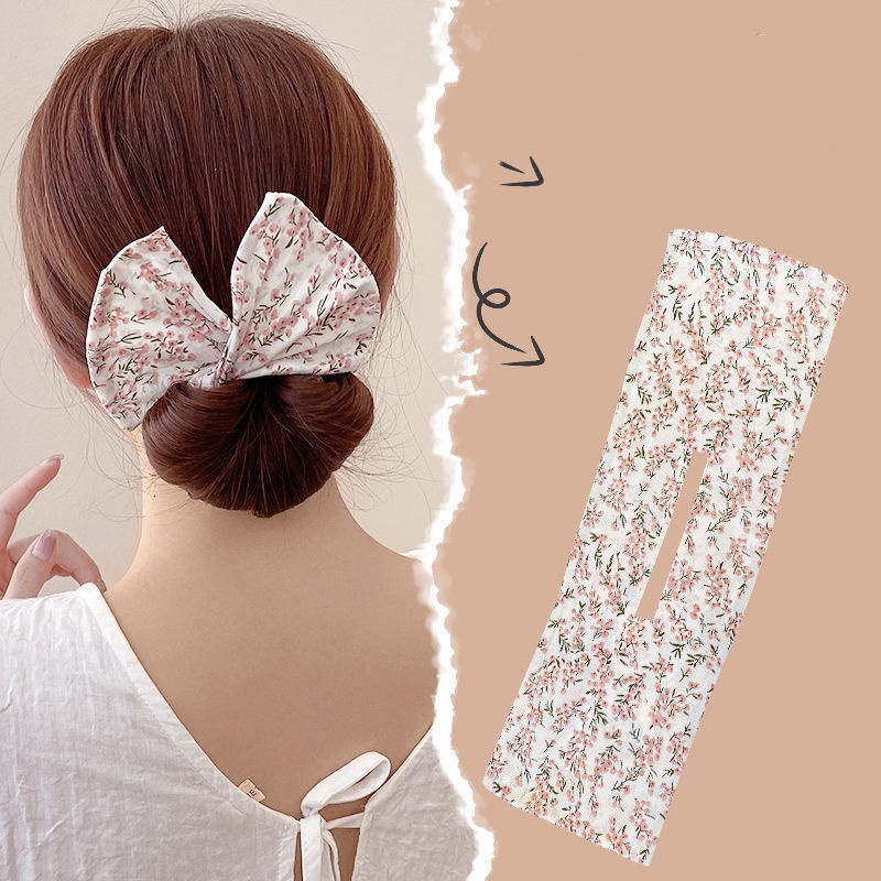 [COD] Magic Hair Bun Maker Hairdini Pita Donut Styling Bands - Donat Sanggul Cepol