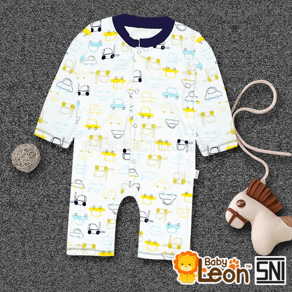 Jumper Panjang Bayi JP-GY051 BABY LEON  Baju Bayi Anak Baru Lahir Laki Laki Perempuan Balita